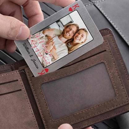 You'll Always Be The King Of My Heart, King Card