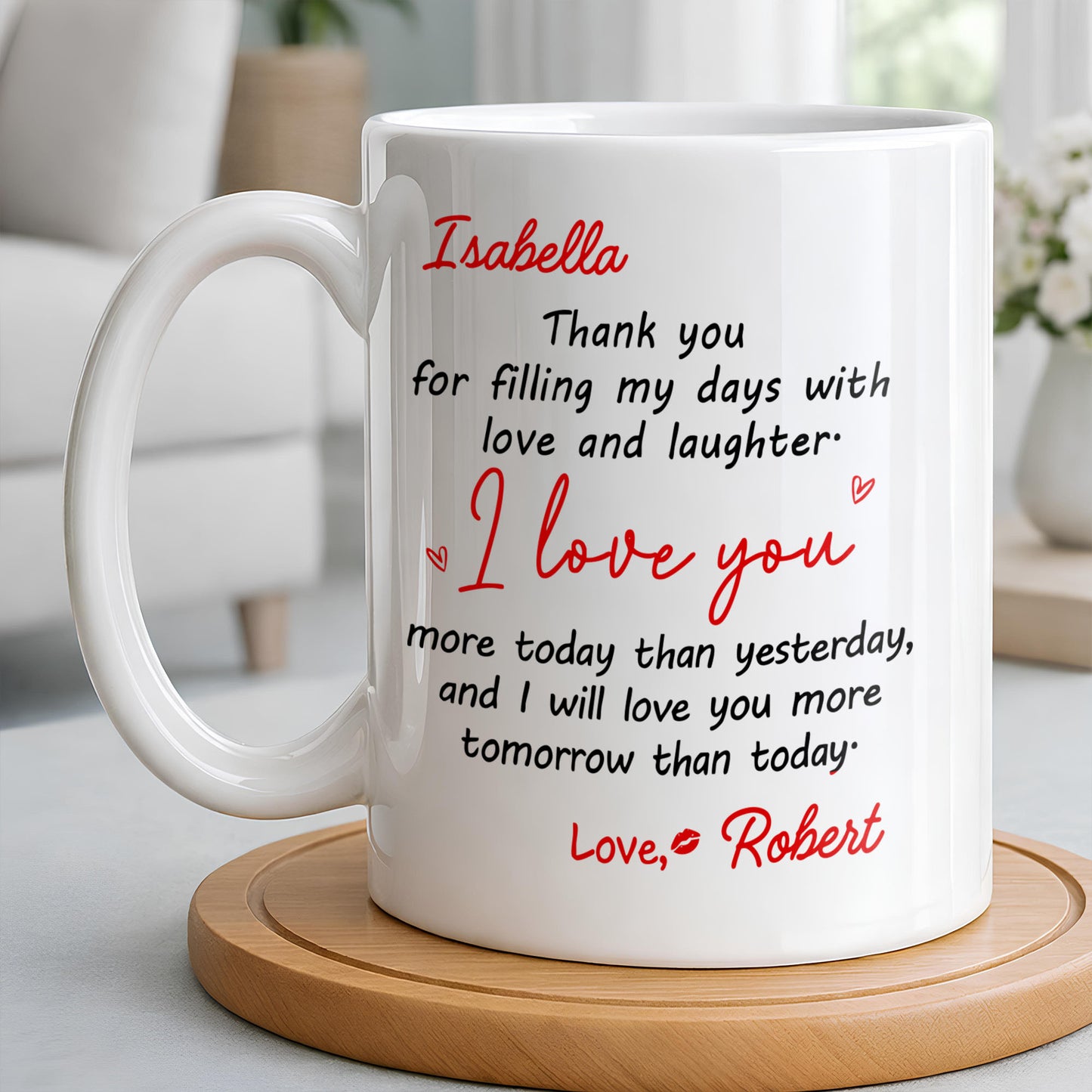 Thank You For Filling My Days With Hearts