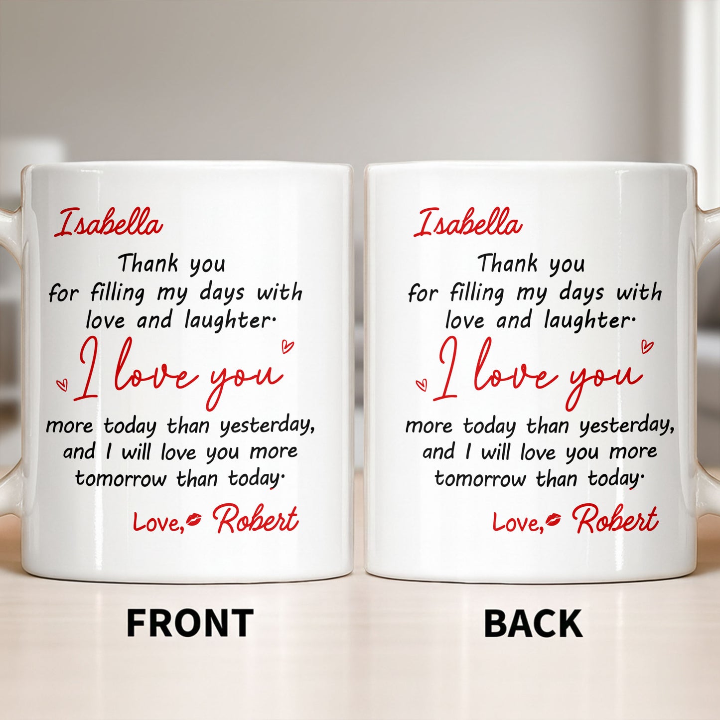 Thank You For Filling My Days With Hearts