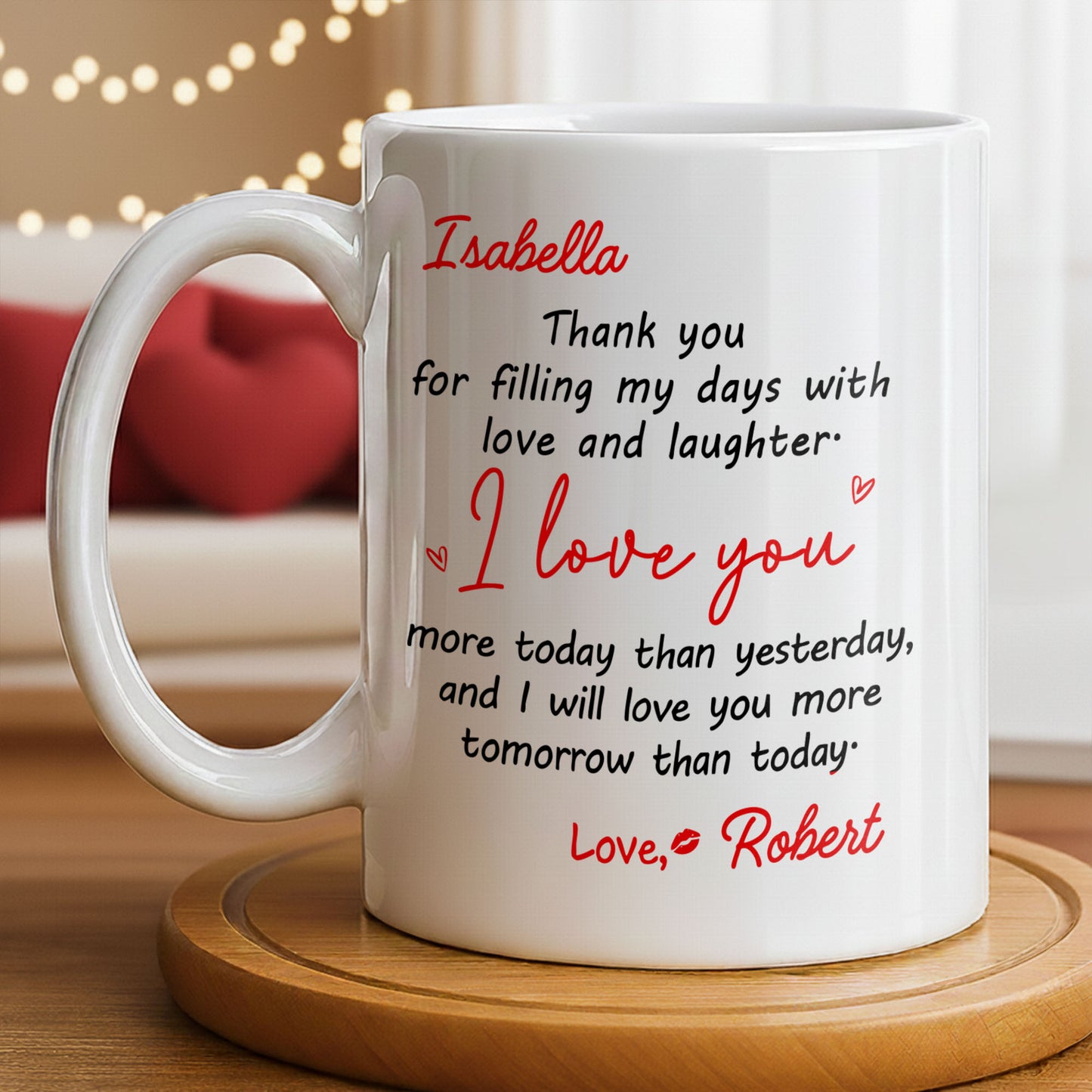 Thank You For Filling My Days With Hearts