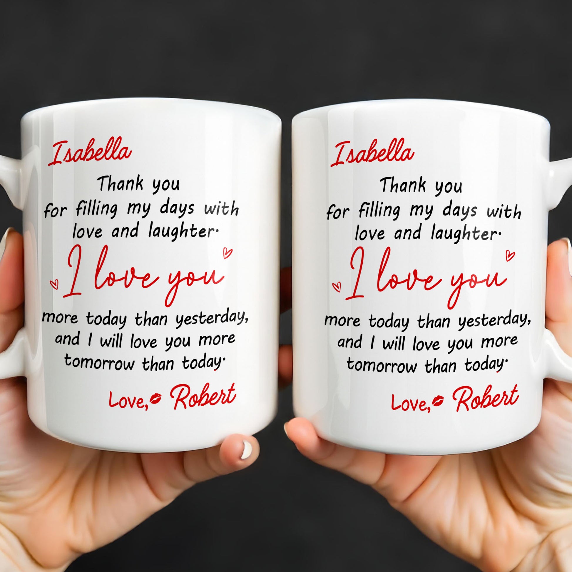 Thank You For Filling My Days With Hearts