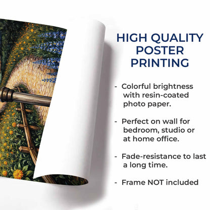 Our Journey Together Under The Starry Night Street Sign And Sunflowers