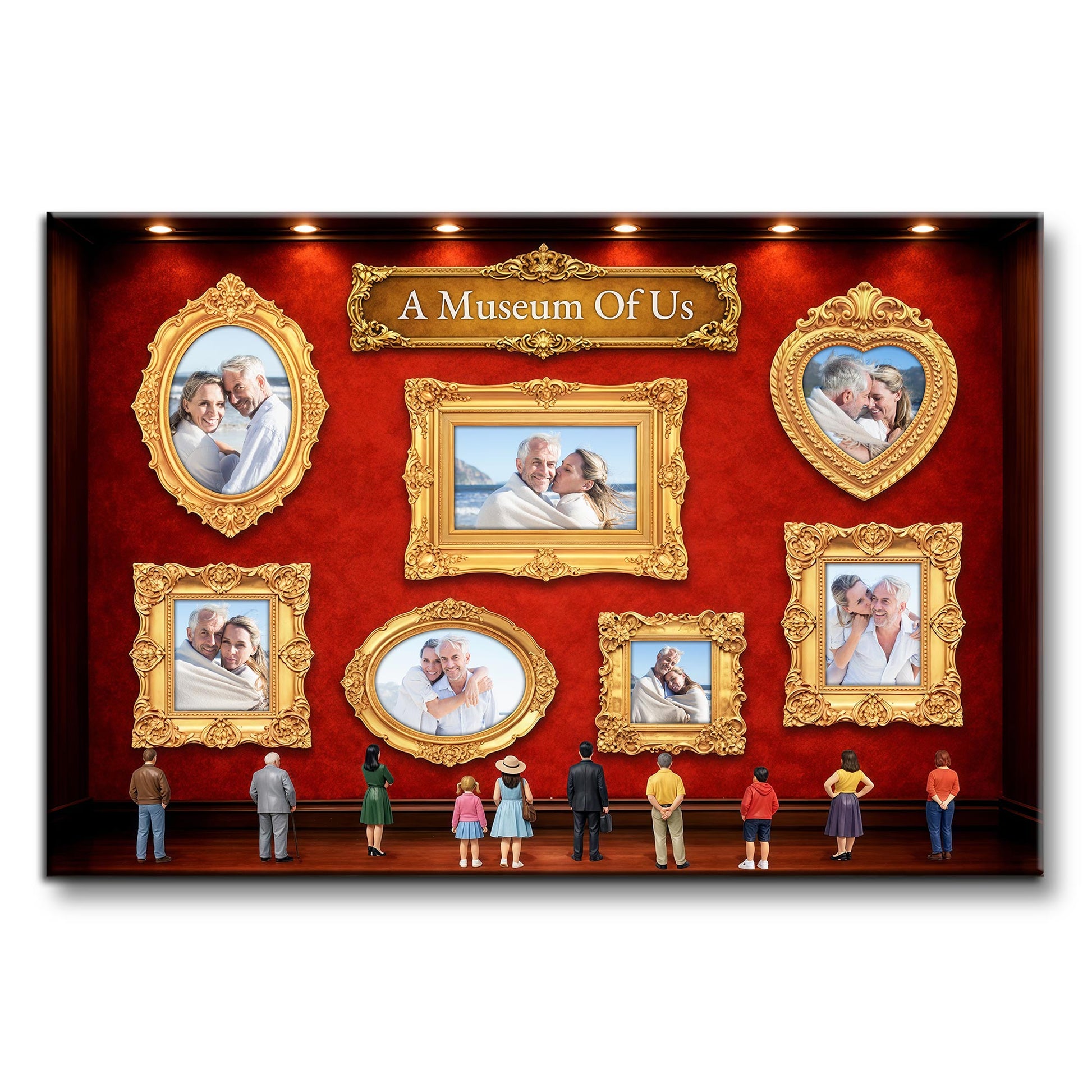 A Museum Of Us Gold Vintage Photo Frames Gallery