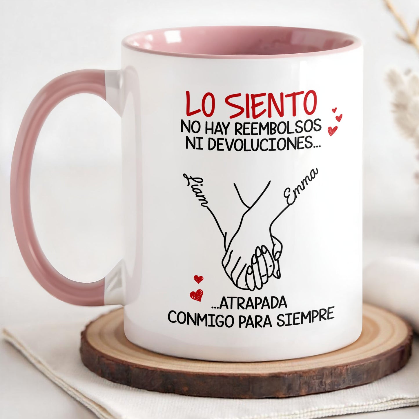 Lo Siento, No Hay Reembolsos Holding Hands