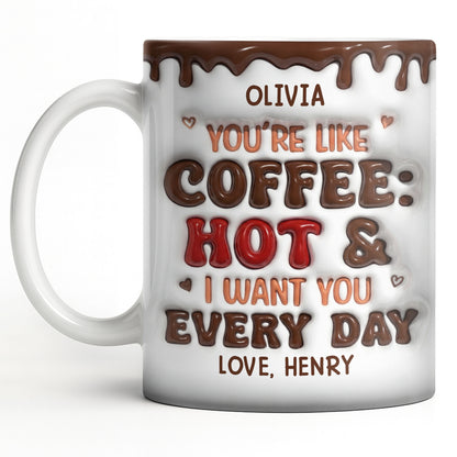 Youre Like Coffee Chocolate Drip