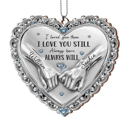 I Loved You Then Always Will Pinky Promise Heart Hands