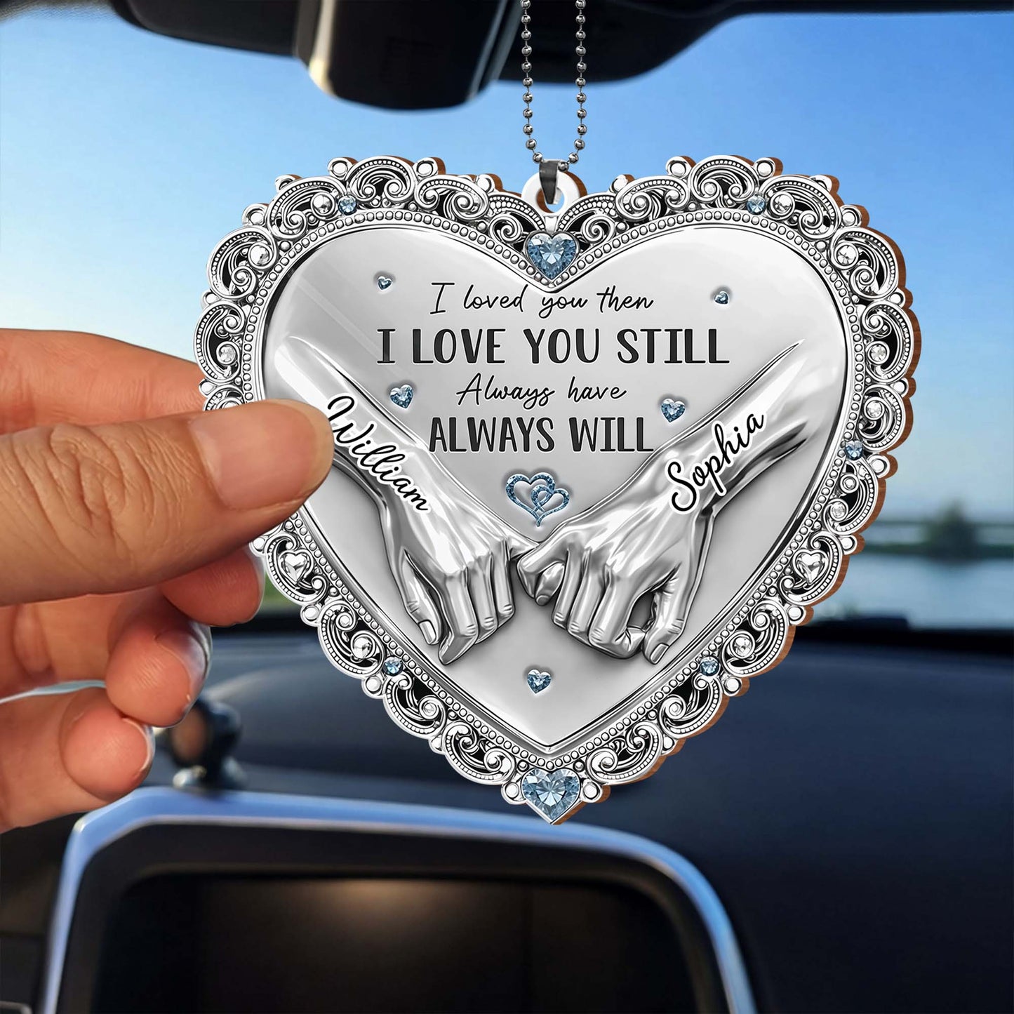 I Loved You Then Always Will Pinky Promise Heart Hands