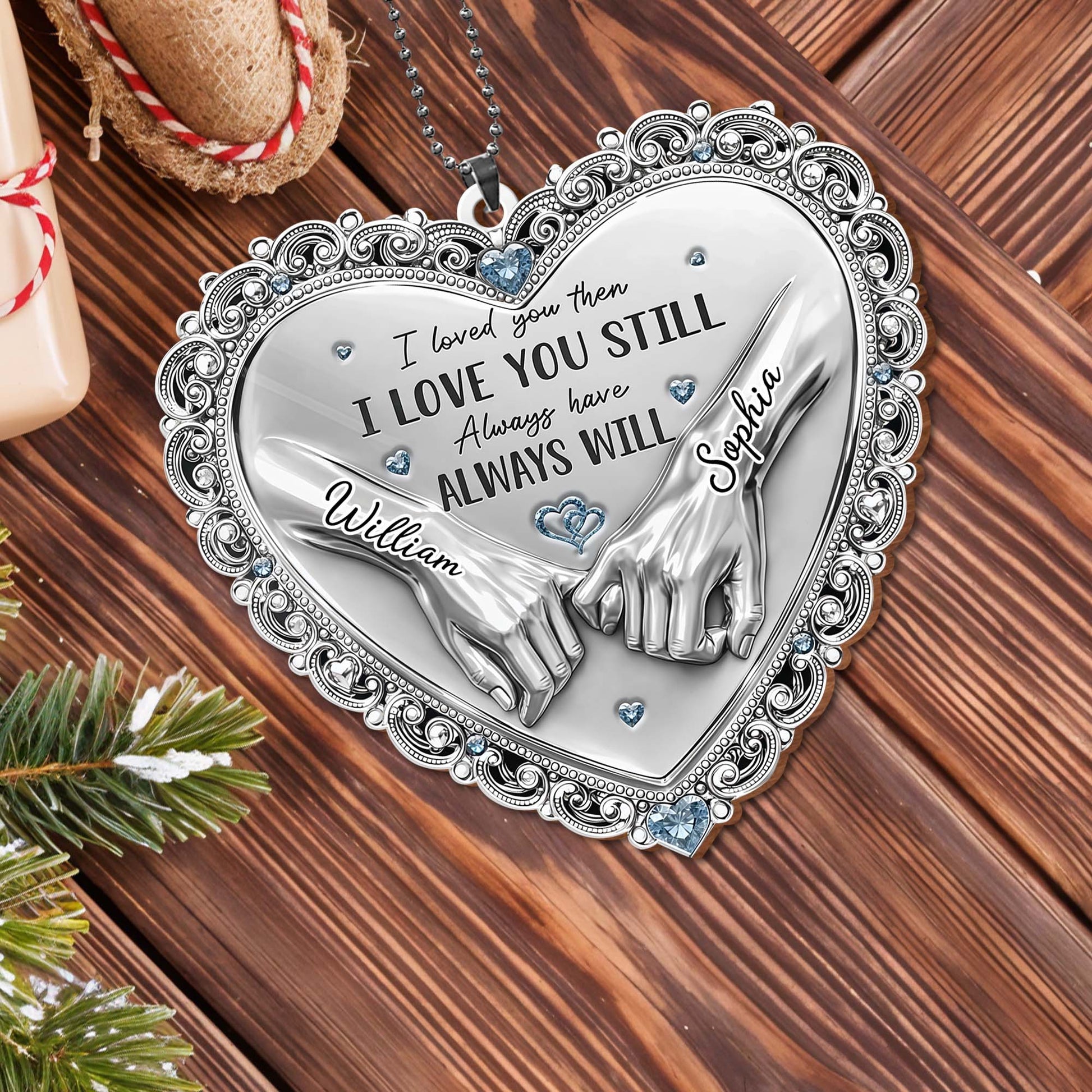 I Loved You Then Always Will Pinky Promise Heart Hands