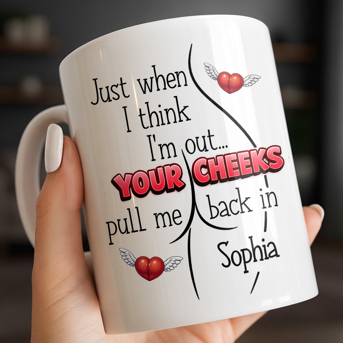 Just When I Think I Am Out Your Cheeks Pull Me Back In Funny Butt