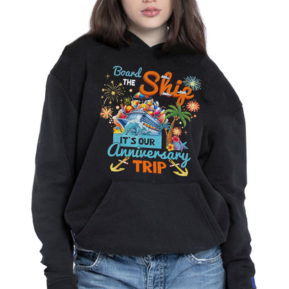 Board The Ship It Is Our Anniversary Trip Cruise Ship And Tropical Palm