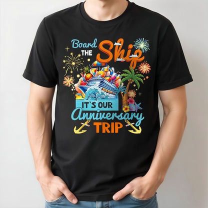 Board The Ship It Is Our Anniversary Trip Cruise Ship And Tropical Palm