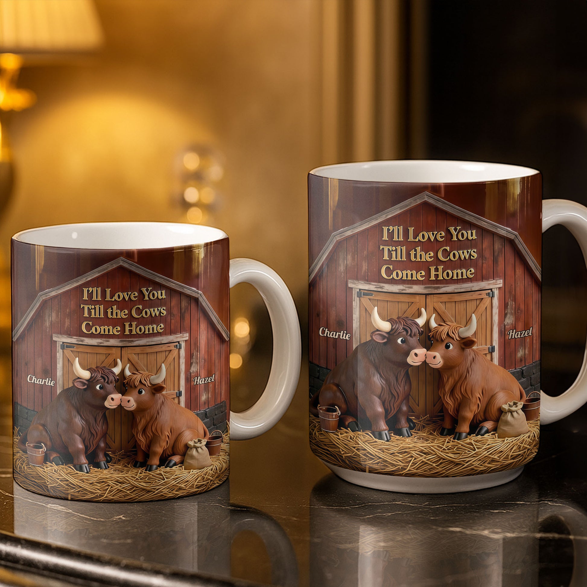 I'll Love You Till The Cows Come Home Barn And Cattle