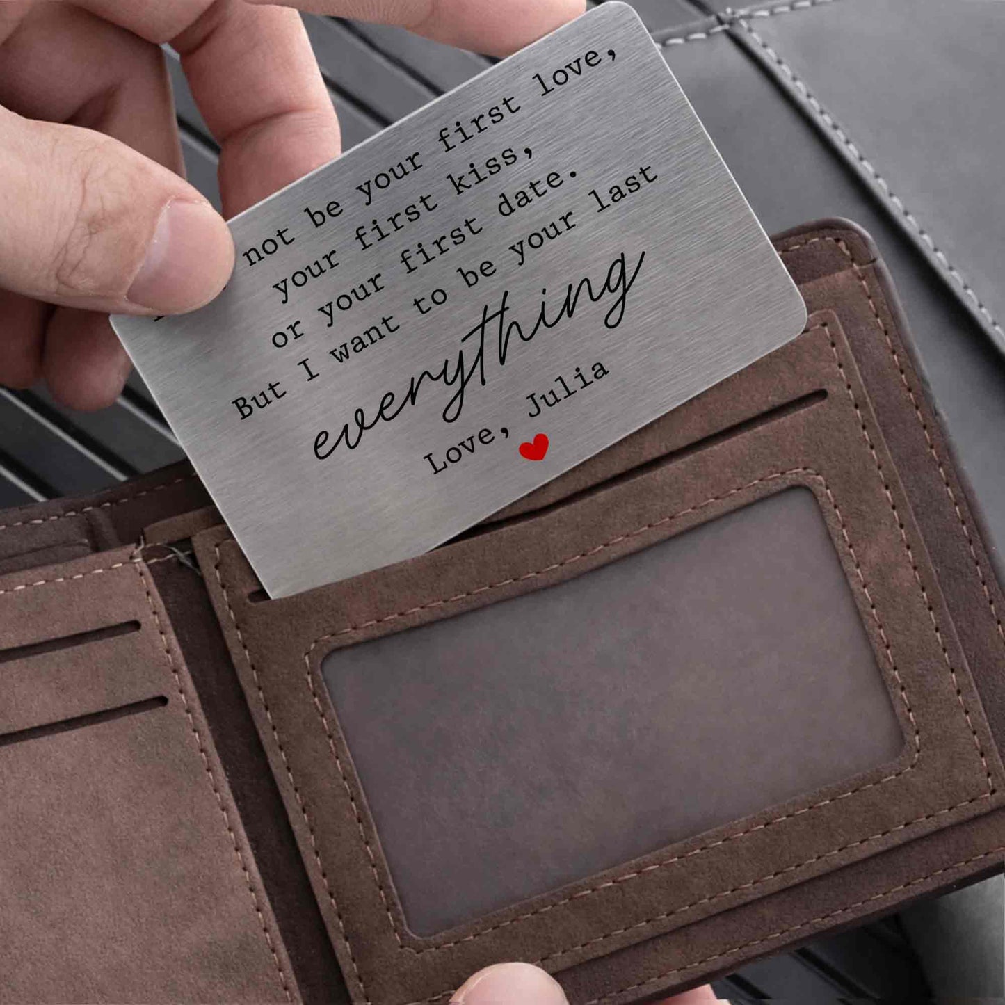 I May Not Be Your First Love, Last Everything With Red Heart