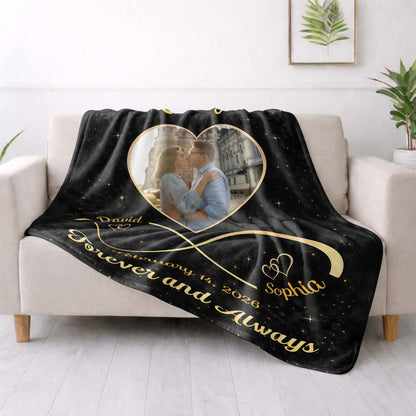 I Love You Forever And Always Infinity Heart Design