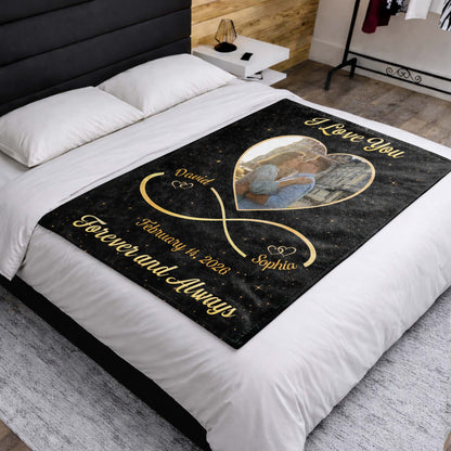 I Love You Forever And Always Infinity Heart Design