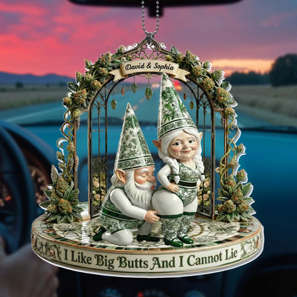 I Like Big Butts And I Cannot Lie Funny Gnomes In Flower Gate