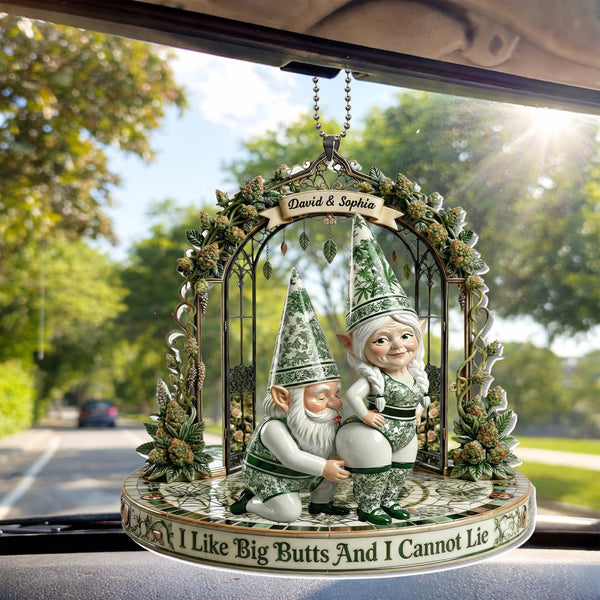 I Like Big Butts And I Cannot Lie Funny Gnomes In Flower Gate