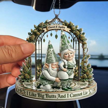 I Like Big Butts And I Cannot Lie Funny Gnomes In Flower Gate