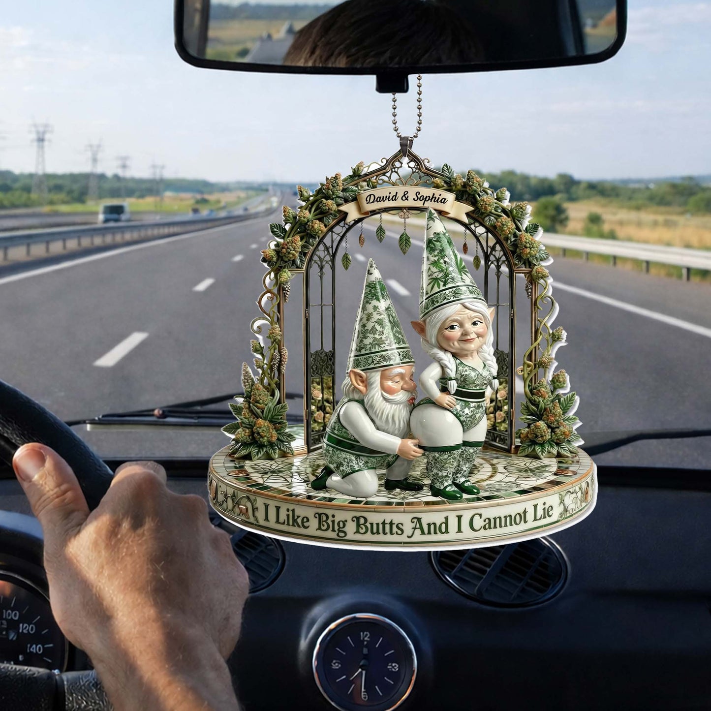 I Like Big Butts And I Cannot Lie Funny Gnomes In Flower Gate