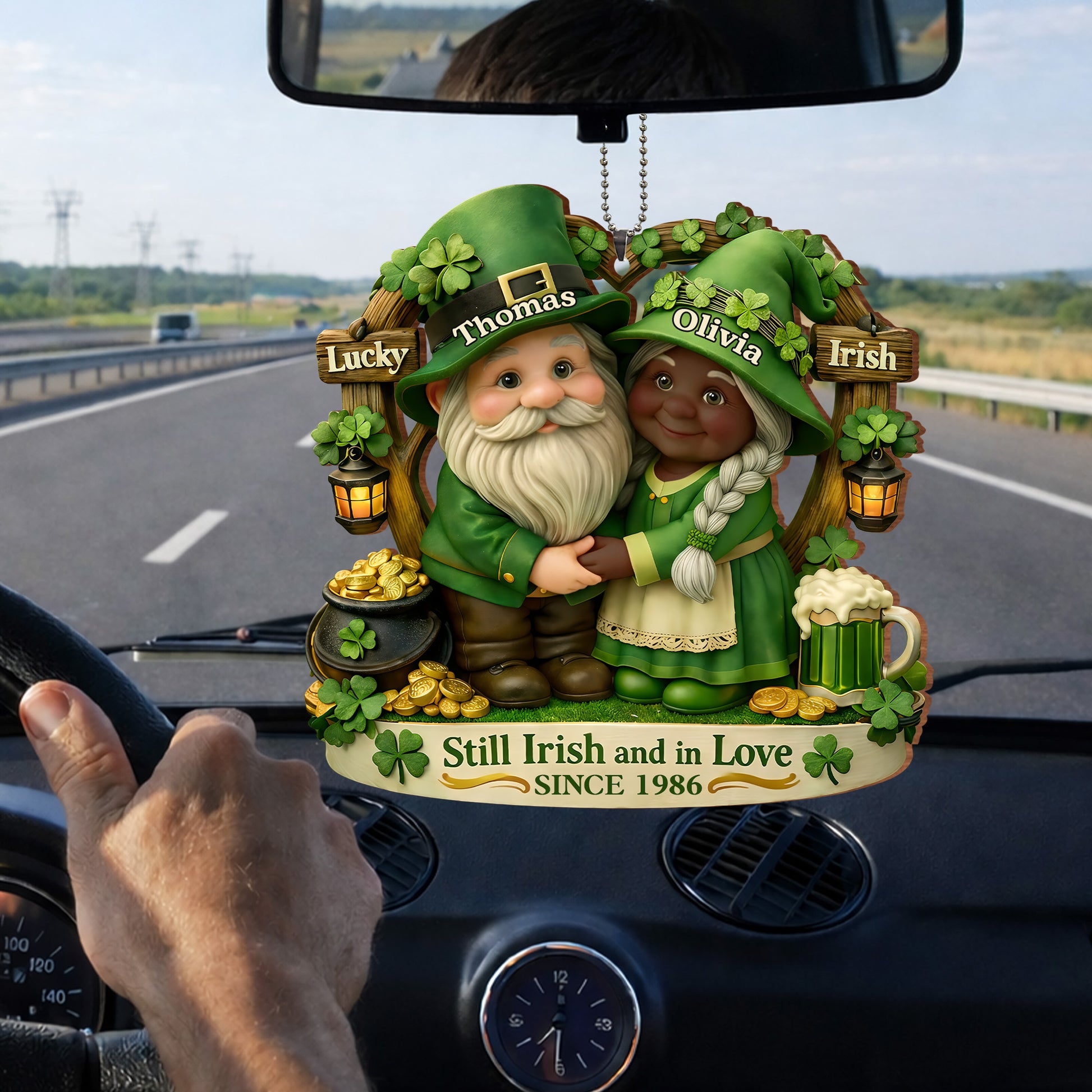Still Irish And In Love Lucky Irish Gnomes With Pot Of Gold