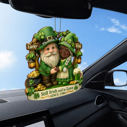 Still Irish And In Love Lucky Irish Gnomes With Pot Of Gold