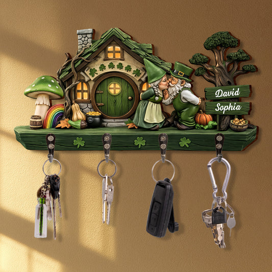 Our Lucky Home Kissing Gnomes And Clovers