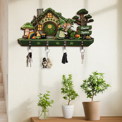 Our Lucky Home Kissing Gnomes And Clovers