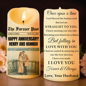 Once upon a time, blessed broken road led me straight to you love note