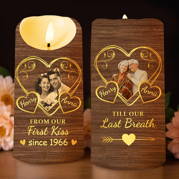 From Our First Kiss Till Our Last Breath - Personalized C