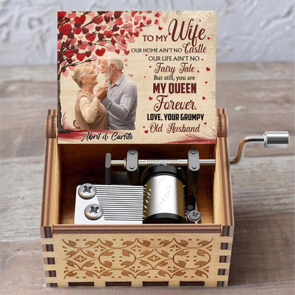 To My Wife You Are My Queen Forever With Hearts