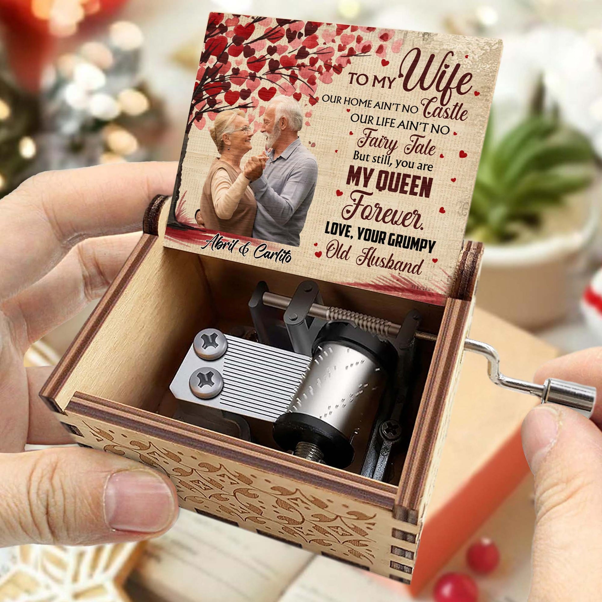 To My Wife You Are My Queen Forever With Hearts