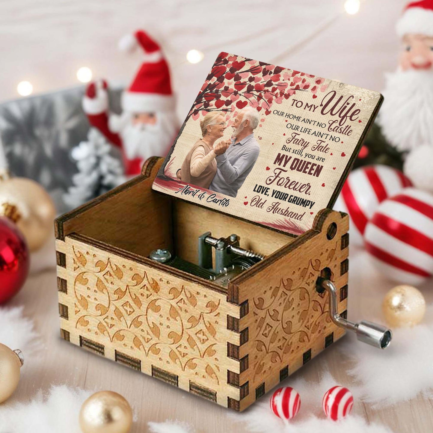 To My Wife You Are My Queen Forever With Hearts