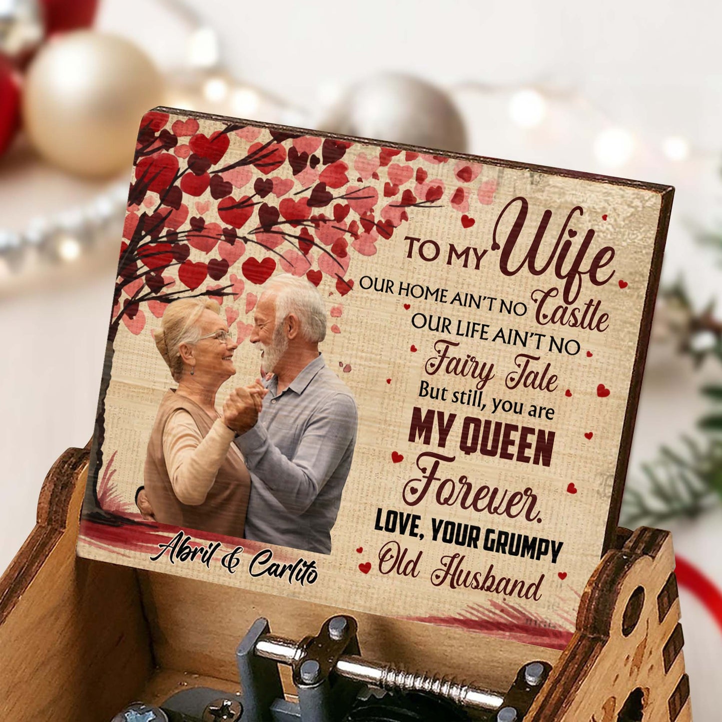 To My Wife You Are My Queen Forever With Hearts