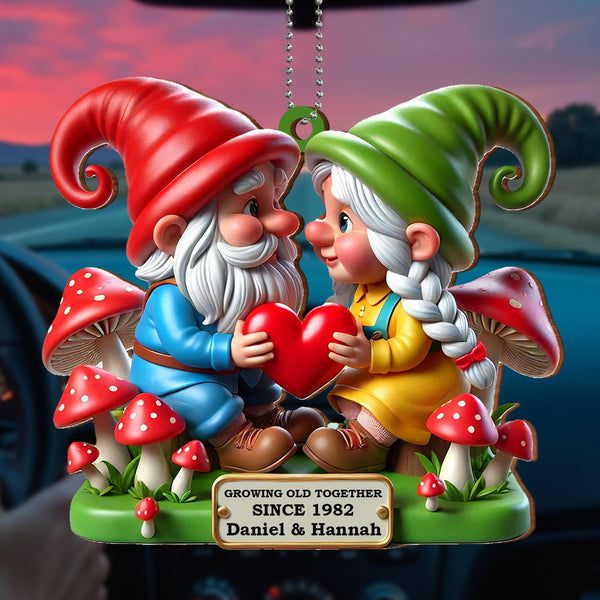 Growing Old Together, True Love Gnome Ornament