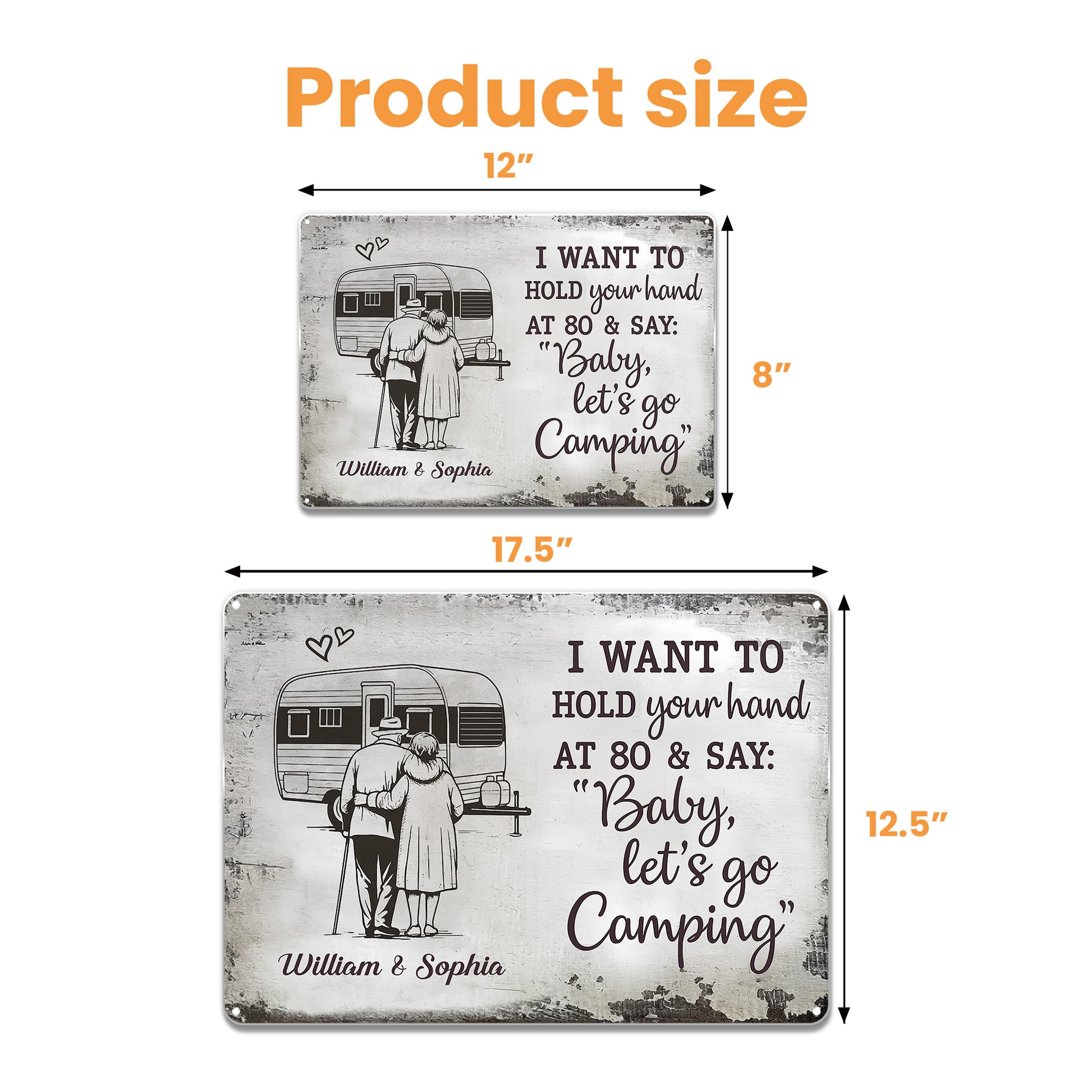 Hold Your Hand at 80 And Say Let's Go Camping