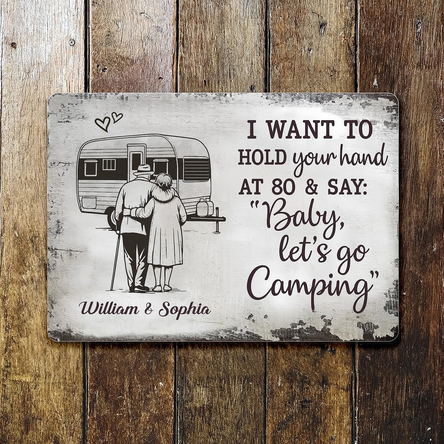 Hold Your Hand at 80 And Say Let's Go Camping