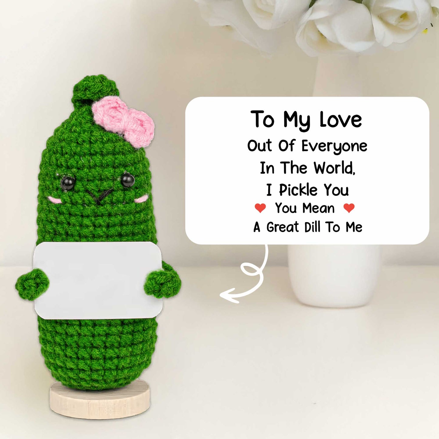 To My Love I Pickle You, Vegetables And Hearts