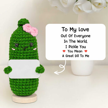 To My Love I Pickle You, Vegetables And Hearts