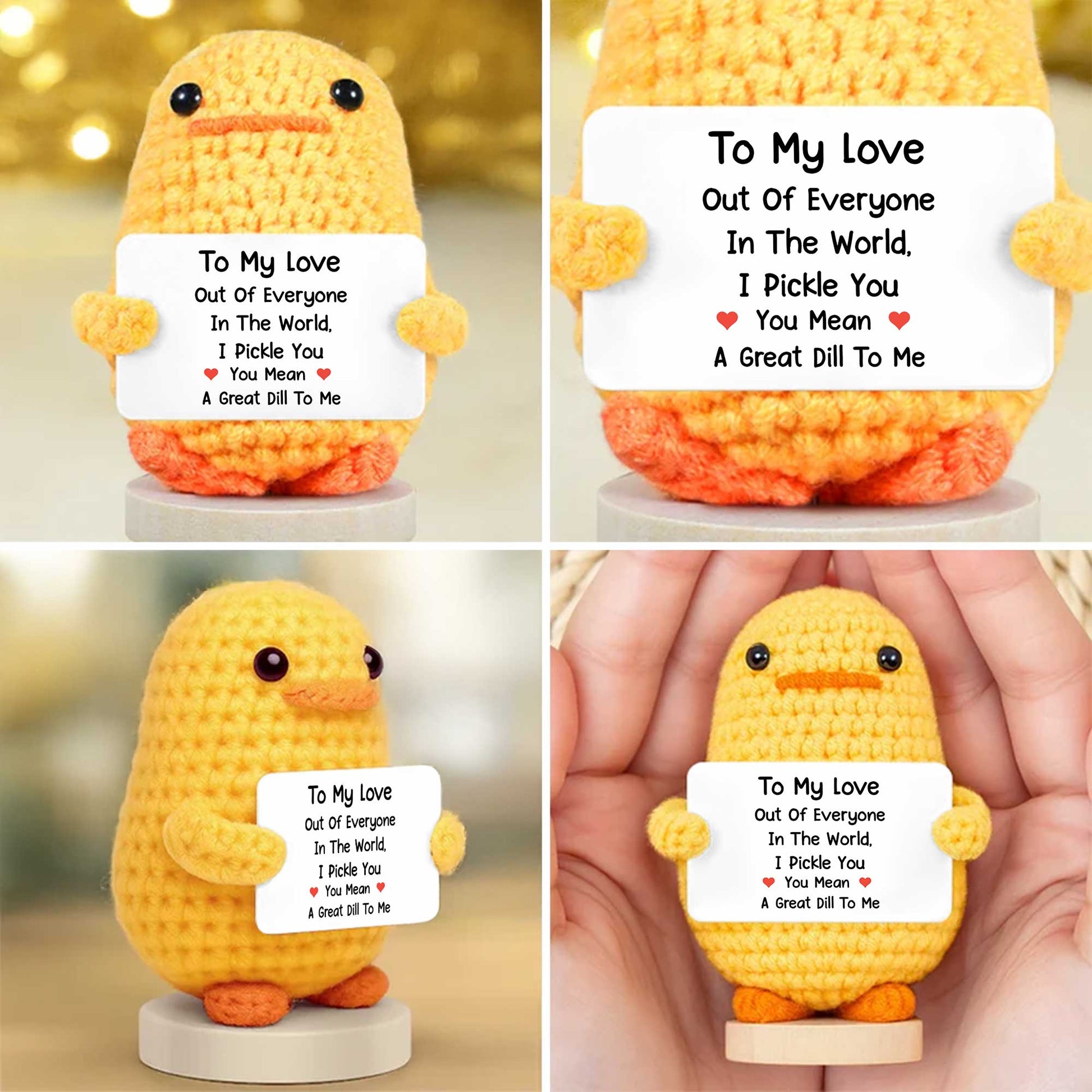 To My Love I Pickle You, Vegetables And Hearts