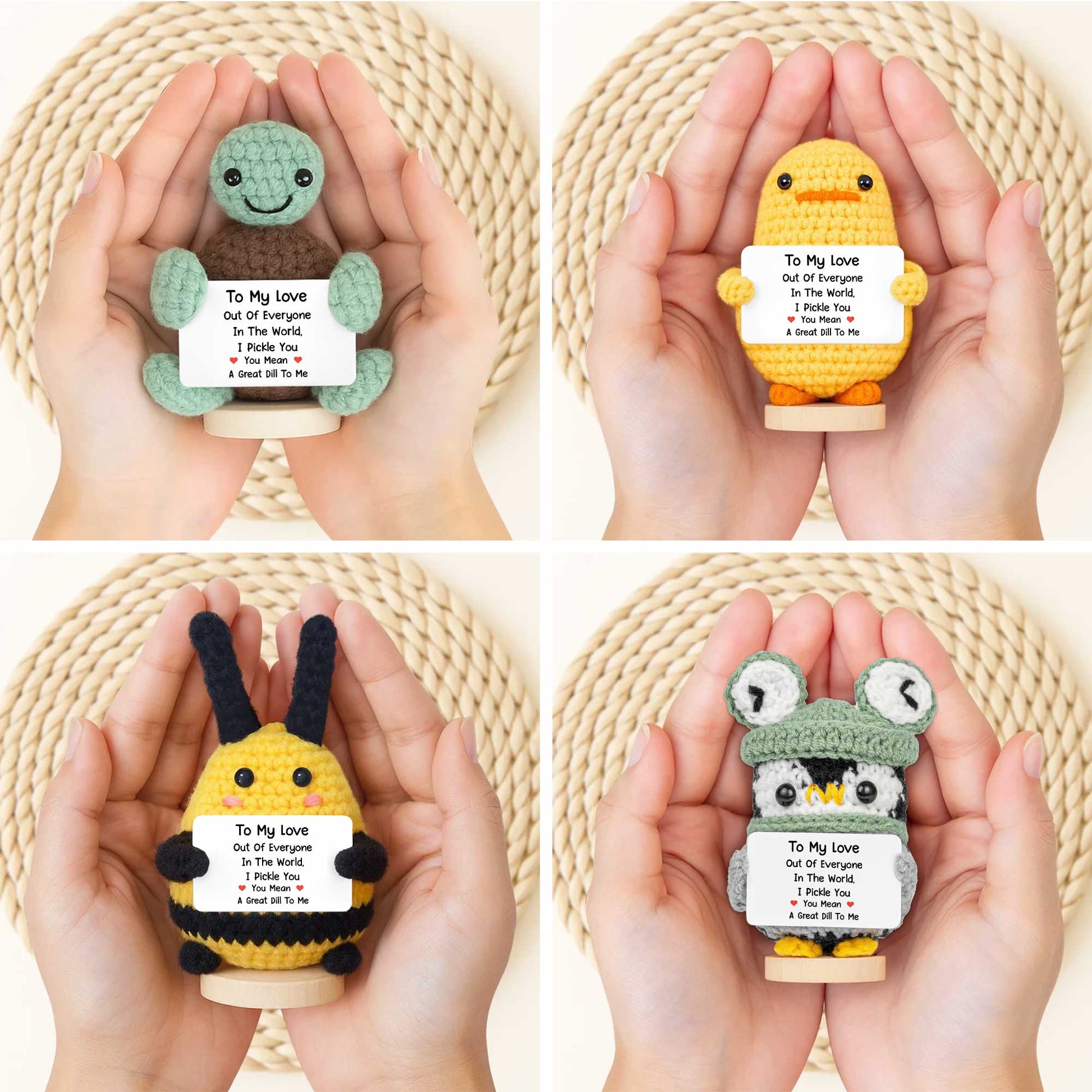 To My Love I Pickle You, Vegetables And Hearts