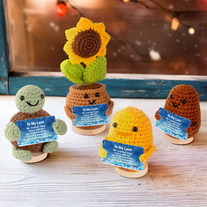 To My Love, Soulmates Forever Crochet Dolls