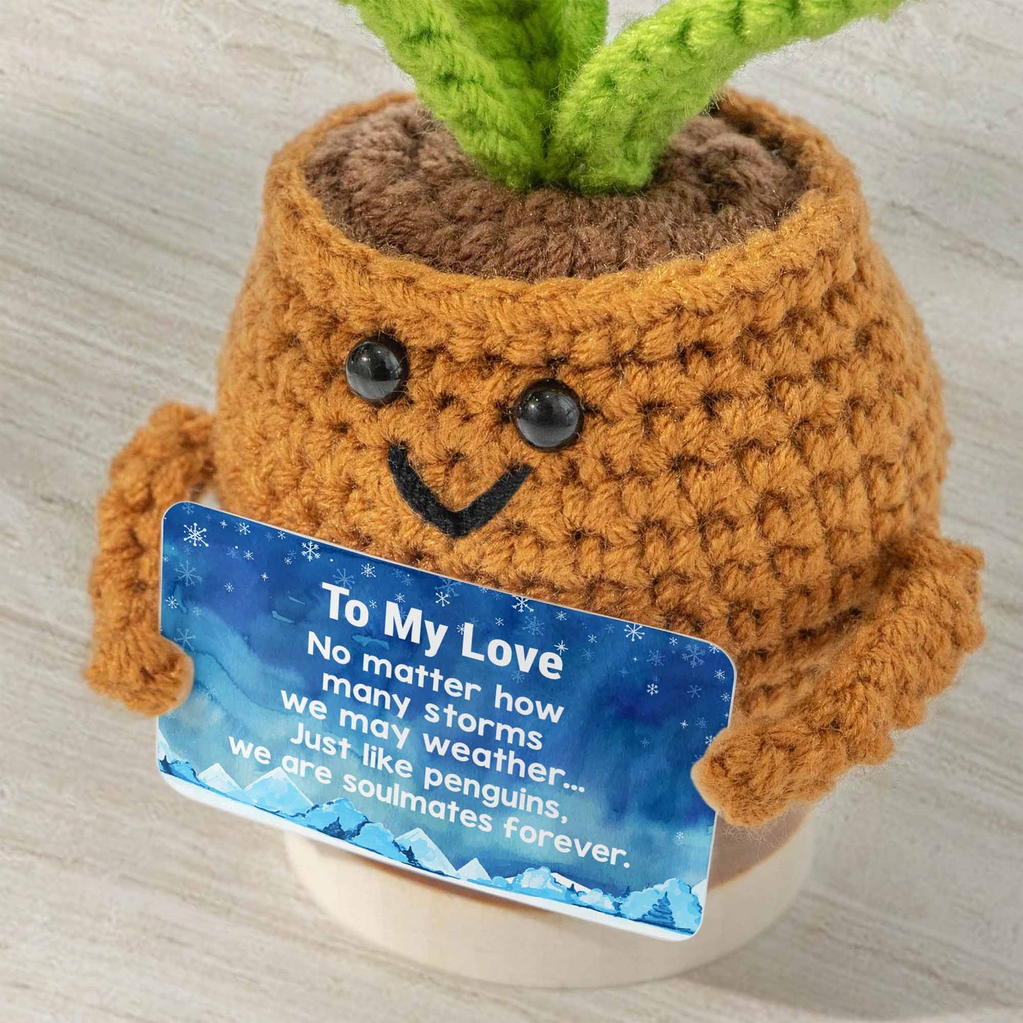 To My Love, Soulmates Forever Crochet Dolls