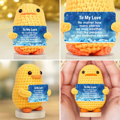 To My Love, Soulmates Forever Crochet Dolls