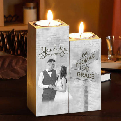 You & Me We Got This, Couple And Street Sign