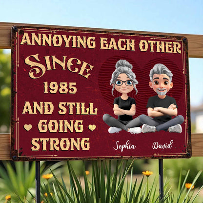 Annoying Each Other Since [Year], Heart and Couple