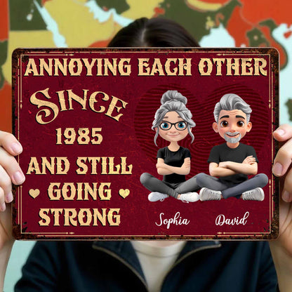 Annoying Each Other Since [Year], Heart and Couple