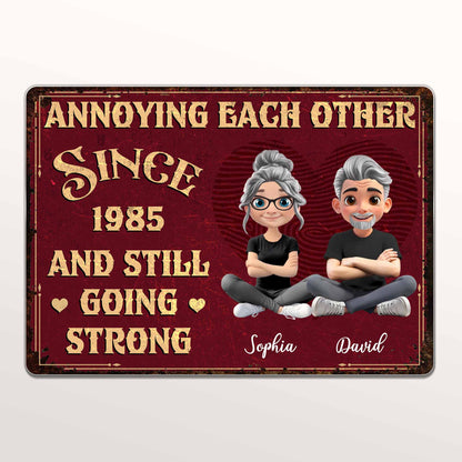 Annoying Each Other Since [Year], Heart and Couple