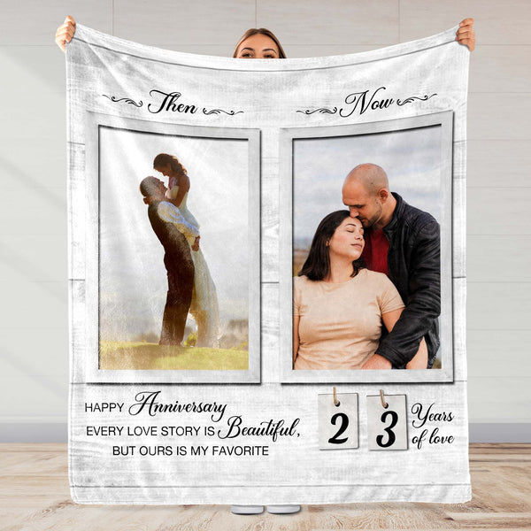 Every Love Story Is Beautiful Custom Throw Blanket