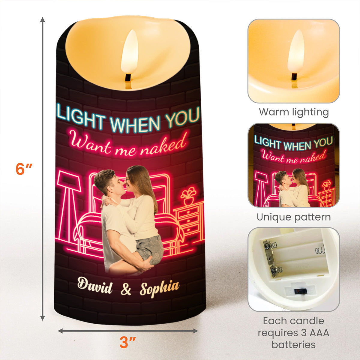 Neon Glow Love Quotation With Heart Shapes