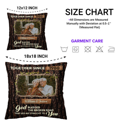 God Blessed The Broken Road, Tree and Wood Texture Design